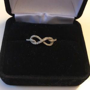 Infinity promise ring